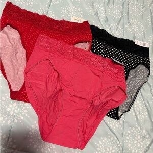 New Soma Super Soft Embraceable High Leg Panties Bundle